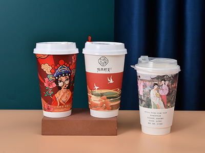 16oz hollow paper cup